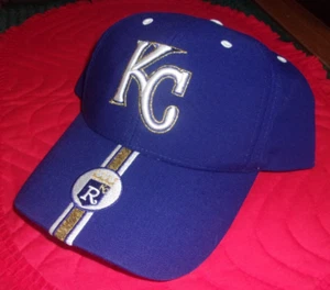 KANSAS CITY ROYALS Twins Enterprises Adjustable Vintage 30% wool used - Picture 1 of 3