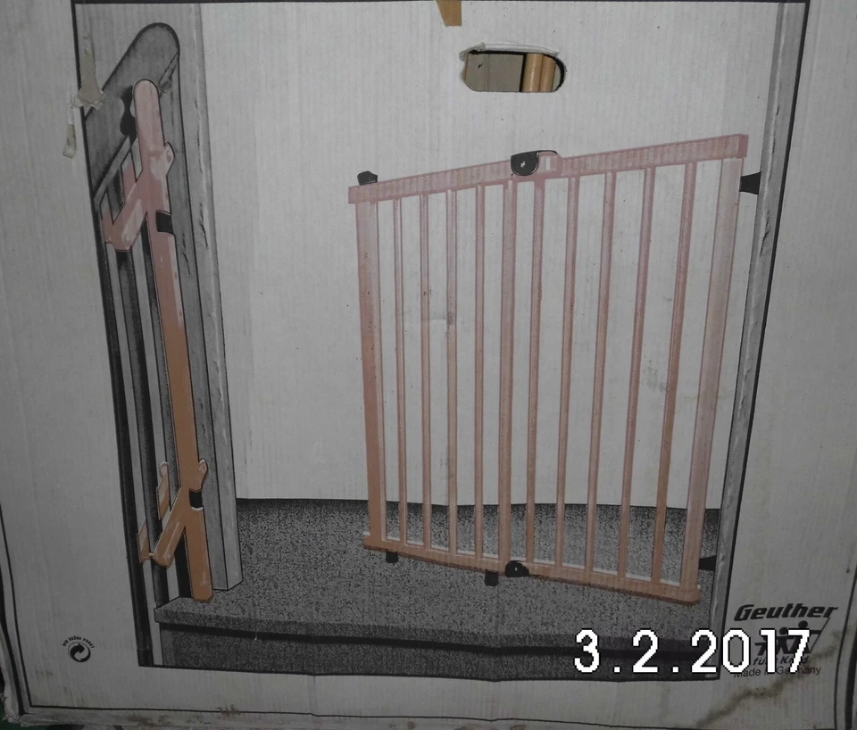 HOLZ-Teppenschutz-Gitter " Geuther " Buche natur, Lichtebreite 0,86 cm - 1,04 cm - Bild 1 von 1