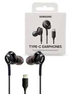 Samsung AKG Type-C Earphones For Galaxy S24/S23/S21/S22 Headset Headphones - Picture 1 of 6