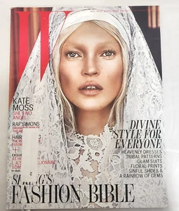 Kate Moss W Magazine Mar 2012 Raf Simons Petra Ecclestone Brie Larson - Picture 1 of 11