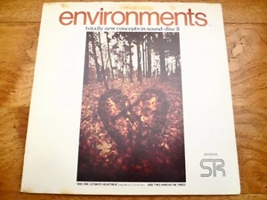 ♫ Environments 5 Totally New Concepts in Sound ♫ 1974 Syntonic Res. Quad Vinyl - Picture 1 of 3