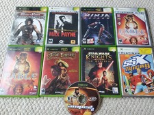 Original Xbox Games Lot Jade Empire Fable Star Wars Knights SSX Tricky Max MORE