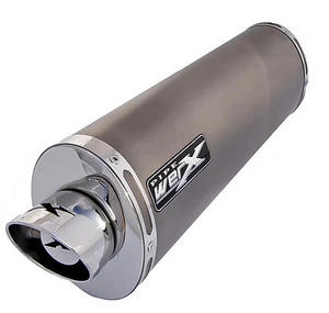 Honda Cbr 1000 Rr ab 2014 ovaler Schalldämpfer Titan flach - Bild 1 von 1