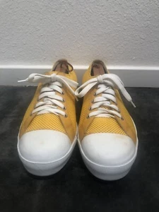 Tenis vintage de malla amarilla Marc Jacobs para hombre talla 41 - Imagen 1 de 8