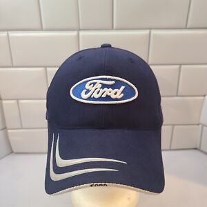 Ford Motors chapeau casquette patch épissé drapeau à carreaux sport logo réglable 