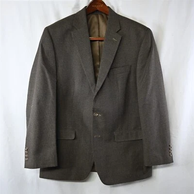 Chaps Ralph Lauren 42R Marrón Pata de Gallo 2Btn Blazer Traje Chaqueta Abrigo Deportivo Foto 1 de 4