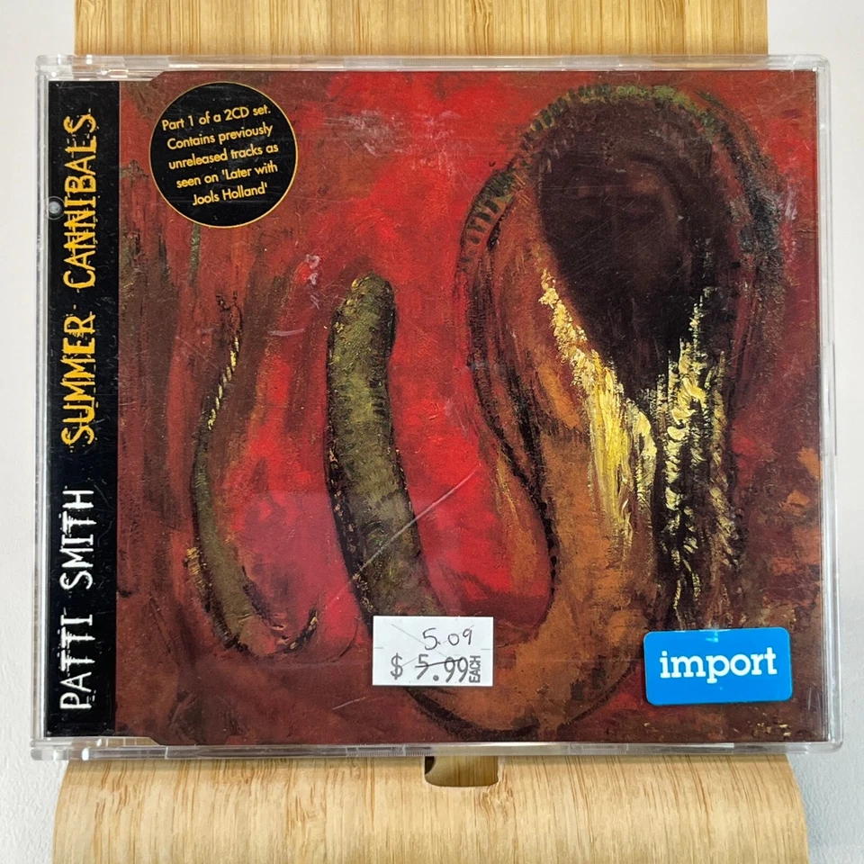 A5 PATTI SMITH Summer Cannibals PROMO CD Foto 1 de 1