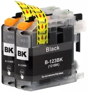 Set Tintenpatronen passt für Brother LC123 MFC-J6520DW MFC-J6720DW MFC-J6920DW - Bild 1 von 15