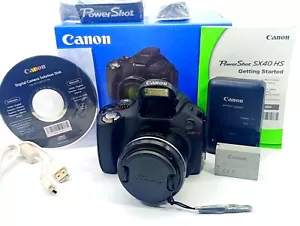 New Camera! Canon PowerShot SX40 HS Digital Camera 12.1 MP - Full Box - Japan - Picture 1 of 10