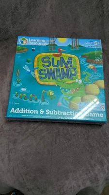 Sum Swamp Game Addition And Subtraction Game For 5 & Up - Image 1 of 2