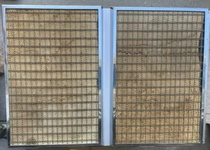 Paar (2) 1963 Seeburg LPC1 LPC480 Gehäuse unten Chrom Lautsprecher Türen - Bild 1 von 9