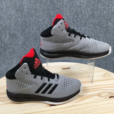 Adidas Shoes Youth 6.5 Cross Em Up Basketball Sneakers Gray Athletic B39444 - Image 1 of 4