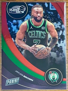 Jaylen Brown #/99 Red Parallel - 2024-25 Panini - Player of the Day (2) - Bild 1 von 1