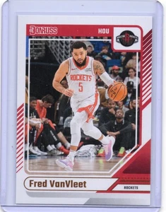 2024-25 Donruss Fred VanVleet #58 Houston Rockets - Picture 1 of 2
