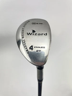 Ram Golf 4 Hybrid 21* Wizard Senior Flex Graphite /Right /New Grip /27547 - Image 1 of 4