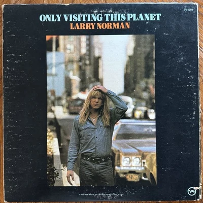 Larry Norman Only Visiting This Planet LP Record 1972 Verve Records V6-5092 Foto 1 de 4