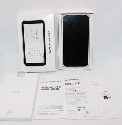 SAMSUNG Galaxy 5G Mobile Wifi SCR01 Sim Free Router Portatile Wireless... - Immagine 1 di 4