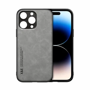 Luxury Leather Case for iPhone 16e 16 15 14 Plus 13 12 11 Pro Max XS XR 8 Cover - Picture 1 of 13