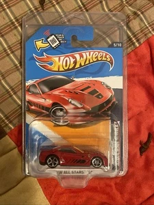 Hot Wheels Ferrari 599XX 2012 HW All Stars Red With Protector #2 - Picture 1 of 4