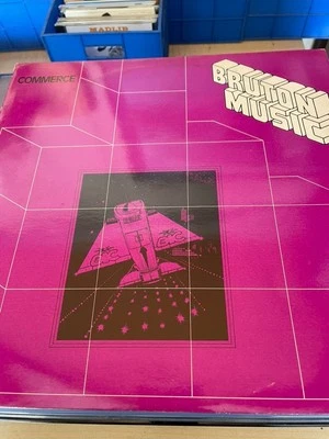 JAMES ASHER. COMMERCE. 1981 LIBRARY UK ELECTRO SOUNDTRACK. NM LP - Image 1 of 3