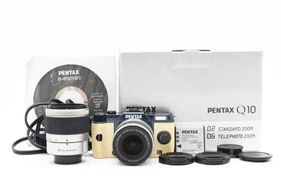 Cámara digital PENTAX Q10 [8757 disparos] y juego de 2 lentes (02 06) de JAPÓN #2530 Foto 1 de 4