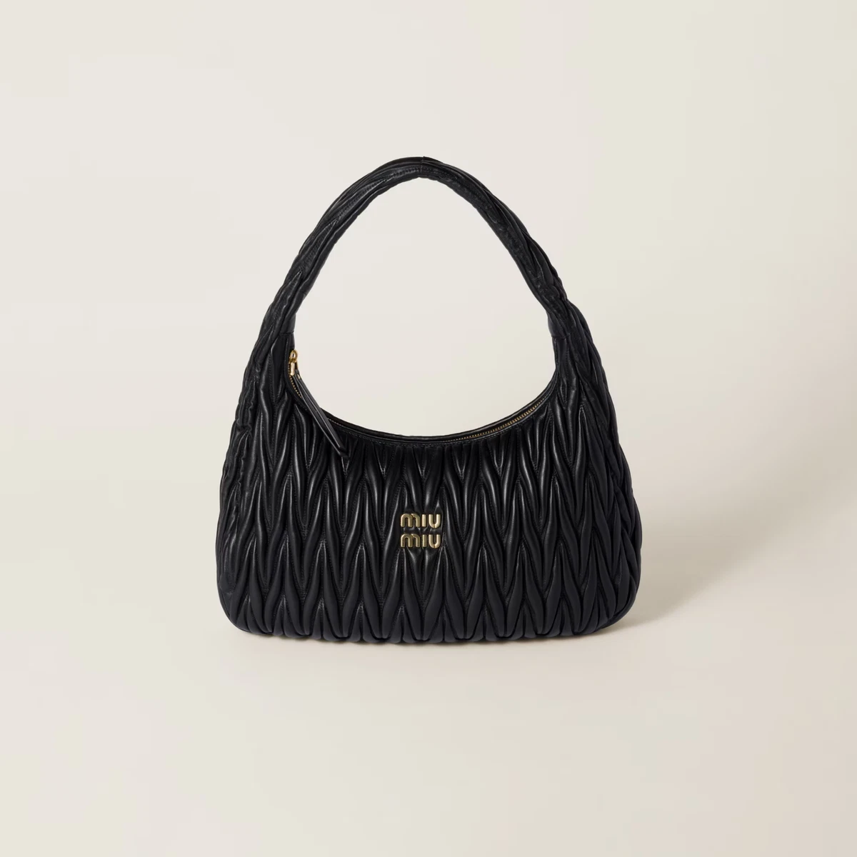美品☆ MIUMIU archive hobo one shoulder bag miumiu archive leather
