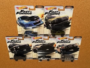 Hot Wheels 2019 Fast & Furious Premium Set 5 Off-Road Hummer Camaro Land Rover - Picture 1 of 12