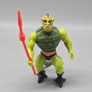 Colpo di frusta MOTU Masters of the Universe He-Man 1983 - Testa in gomma completa con custodia - Foto 1 di 9