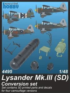 CMK 129-4495 - 1:48 Lysander Mk.III (SD) Conversion set - Neu - Picture 1 of 1