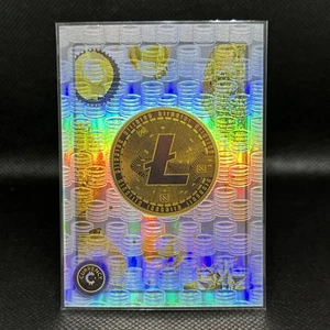 Litecoin Cardsmiths Currency Holiday 2023 Litecoin #7 Silver Refractor 37/50 - Picture 1 of 2