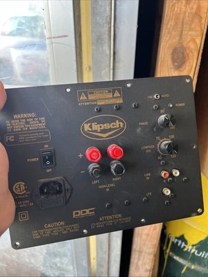AMPLIFIER Klipsch ProMedia Subwoofer Speaker  Amp Replacement Only - Image 1 of 3