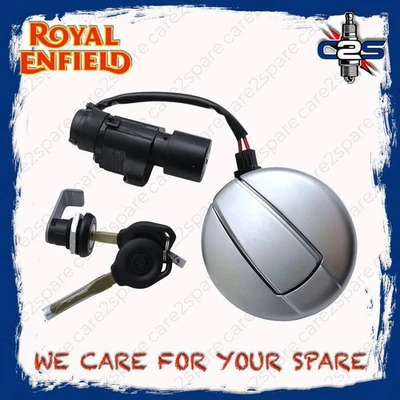 Conjunto de bloqueo completo genuino Royal Enfield Super Meteor 650cc RAP00018 Foto 1 de 4