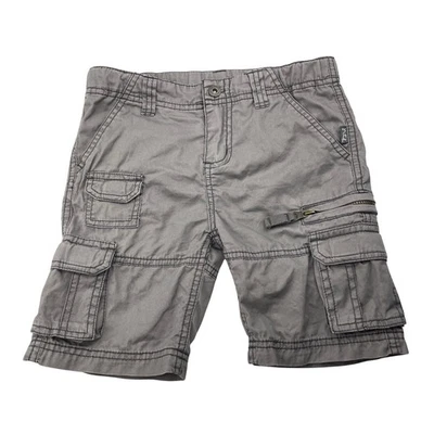 Boys size 2, Pumpkin Patch, lightweight cotton cargo shorts, adjustable, GUC - image 1 of 4
