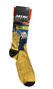 NEW! ARTIST SERIES ~ MEN'S ONE SIZE SOCKS ~ SHOE SIZE 7-12 ~ - Imagen 1 de 2
