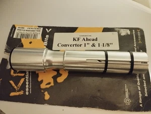 NOS Retro KF Bicycle Quill to Ahead stem adapter/convertor w/ shims 1" 1-1/8" UK - Picture 1 of 1