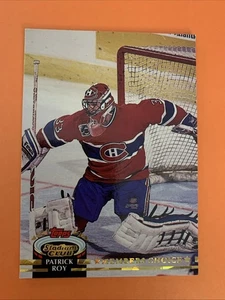 1992-93 Topps Stadium Club - Patrick Roy #252 Montréal Canadiens - Picture 1 of 10