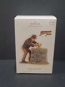 Hallmark Ornament Indiana Jones Retrieving the Idol Weihnachten 2009 SOUND WORKS - Bild 1 von 5