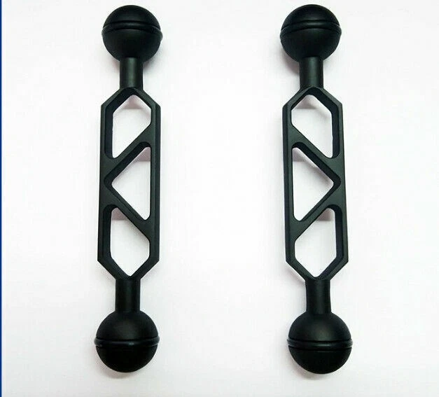 CNC Aluminum Diving Light Arm Ball Head Butterfly Clip Arm For Gopro Camera - Image 1 of 4