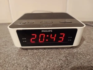 Philips Dual Alarm AutoTune FM Radiowecker cremeweiß AJ3115/05 schöner Klang funktioniert - Bild 1 von 7