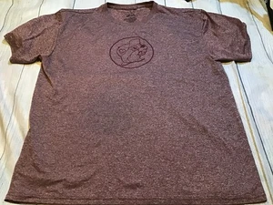 Buc-ee’s Maroon Mens Dri Fit Shirt Size XL - Picture 1 of 5