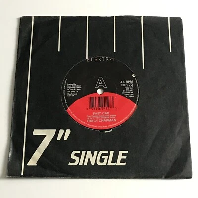 Tracy Chapman - Fast Car 7" Vinyl Record - EKR 73 VG+ Foto 1 de 3