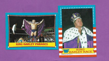 KING HARLEY RACE -  1987 WWE WWF wrestling trading cards
