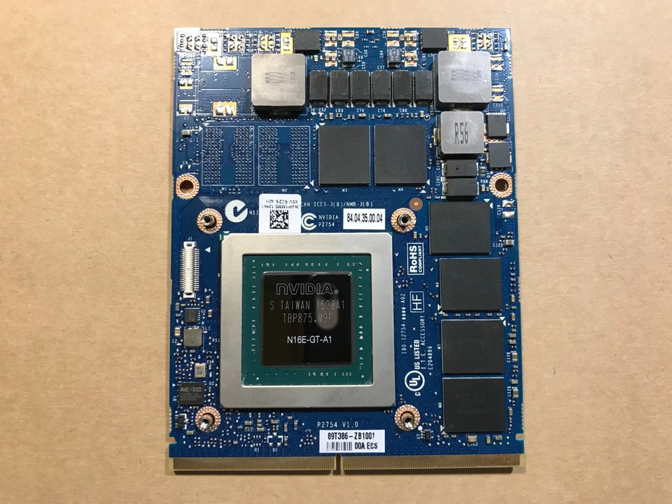 Dell Alienware 17 18 Nvidia GTX 970M 6GB Video Graphics Card P1MM5 WV6W6 - Image 1 of 4