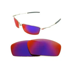 NEW POLARIZED CUSTOM LIGHT +RED LENS FOR OAKLEY SQUARE WHISKER SUNGLASSES - Picture 1 of 6