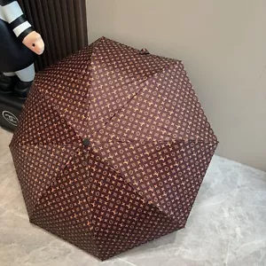 Paraguas plegable automático Louis Vuitton con monograma para mujer 99 % UV - Imagen 1 de 7