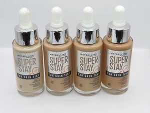 3 X MAYBELLINE SUPERSTAY 24H SKIN TINT + VITAMIN C FOUNDATION - CHOOSE SHADE - Picture 1 of 22