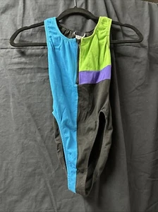 Vintage Aerobic Tanz Training Trikot von Jacques Moret Größe Small S27 - Bild 1 von 4