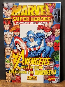 The Avengers Roster Book, Marvel Super Heroes/SAGA Wizards of the Coast TSR 1998 - Bild 1 von 6