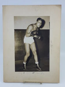 Foto Original De Colección De Joe Louis Página Revista De Boxeo Peso Pesado Campeón Raro - Imagen 1 de 7