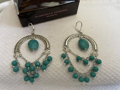 Avon 2009 Glamoratti Earrings - Silvertone - Image 1 of 3